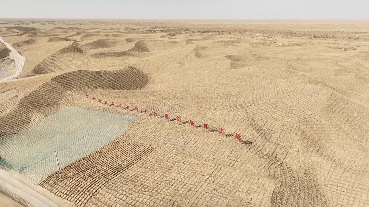 Kiina istuttaa puita aavikon ympärille ja muuttaa biologisen tyhjiön todelliseksi ”aarteeksi”.